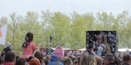 Фото с места события собственное. Миллионы мыльных пузырей надули жители Иркутска. Автор фото: РИА IrkutskMedia. 7 из 8