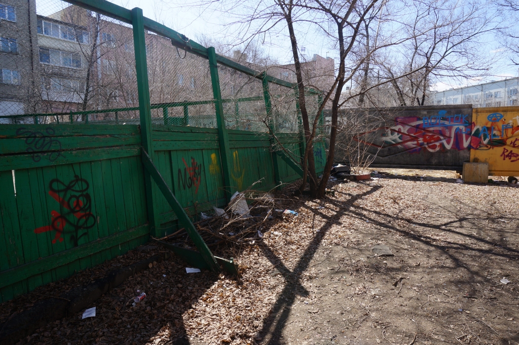 Службы города справились с мусором в центре Хабаровска, но не смогли победить бескультурье