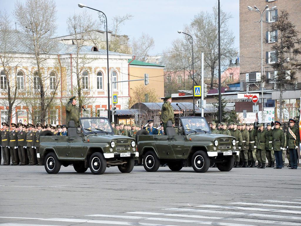 Репетиция парада Победы прошла в Иркутске