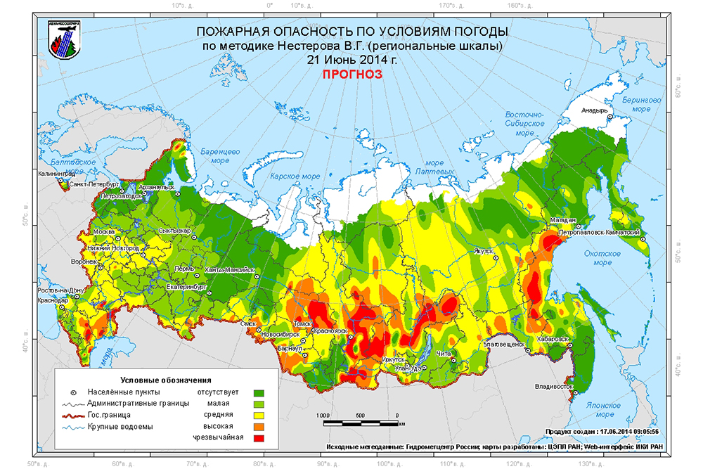 Высокая пожарная опасность ожидается в лесах Иркутской области с 18 по 22 июня – Рослесхоз