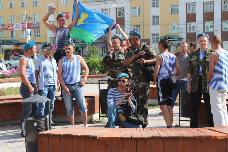 День ВДВ прошел спокойно в Якутске