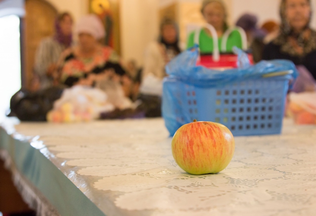 Яблочный спас празднуют в Южно-Сахалинске