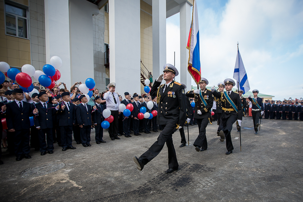 Президентское кадетское училище торжественно открыли во Владивостоке