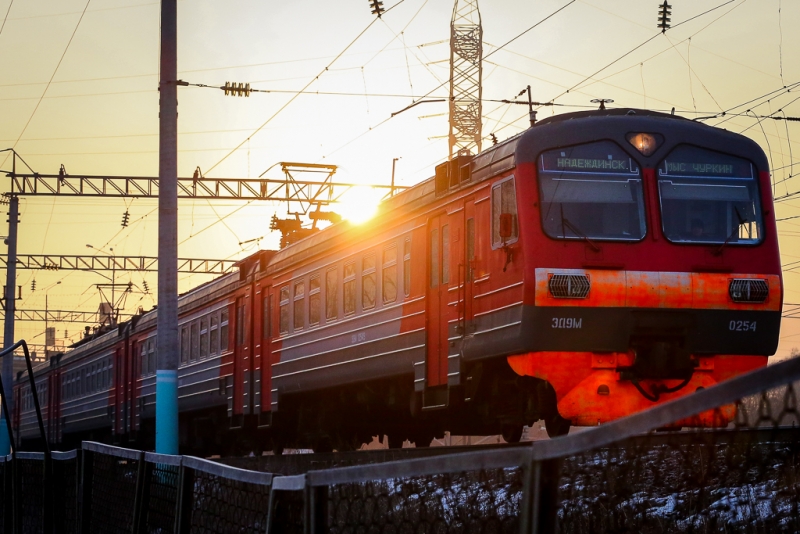 Электричка Новогодняя Совхозная