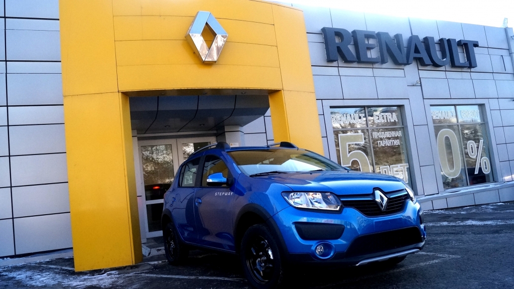 Хэтчбек нового поколения Renault Sandero Stepway уже во Владивостоке