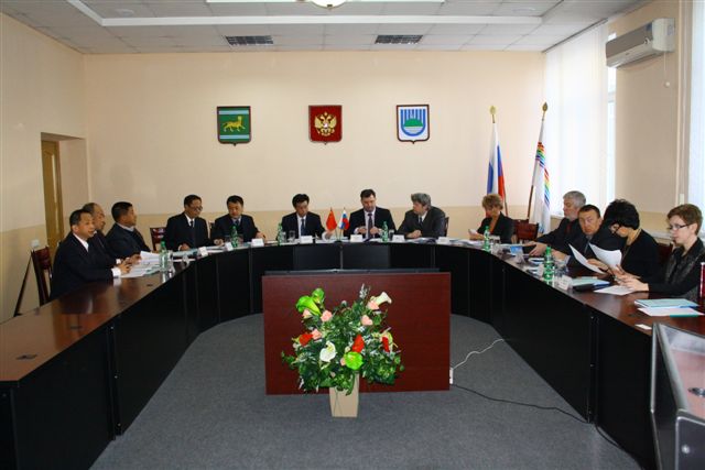 Деловая встреча предпринимателей Китая и России прошла в мэрии Биробиджана
