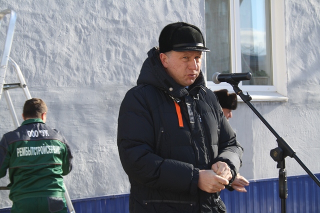 Мэр города Андрей Пархоменко, Фото с места события собственное