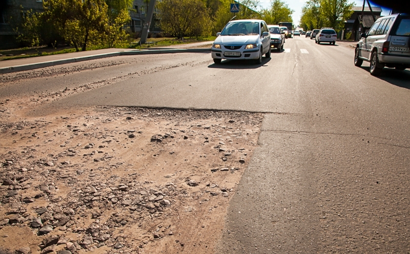 Плохие дороги стали причиной роста ДТП в Бурятии на 48% в 2014 году