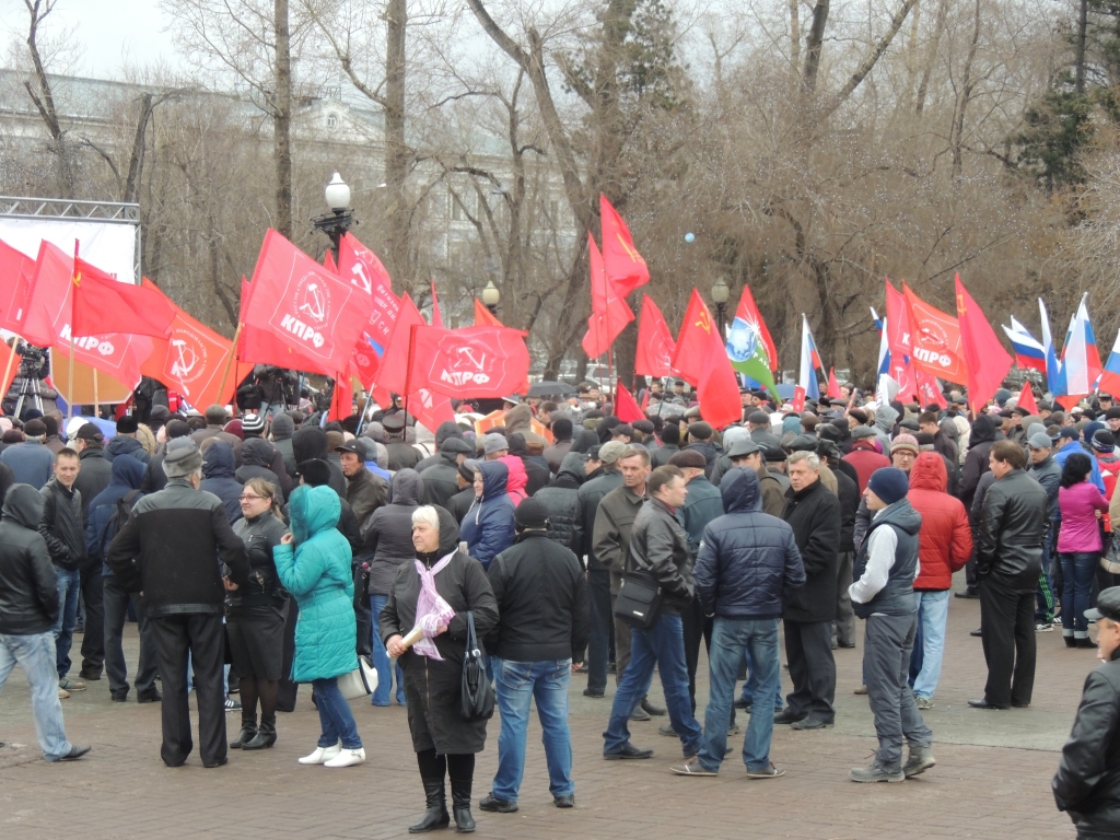 Митинг против капремонта в Иркутске превратился в предвыборную агитацию 