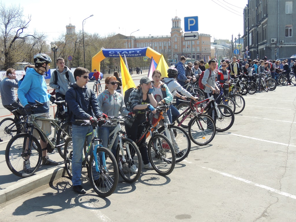 Первая в Иркутске велодорожка появилась на сквере Кирова 