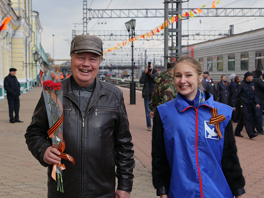 Ветераны прибывают в Иркутск для участия в торжественных мероприятиях к Дню Победы