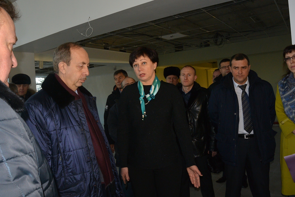 Рита Андреева доложила губернатору о ходе работ