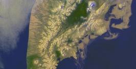 Камчатка - вид из космоса http://old.lenta.ru/news/2010/12/16/quake/