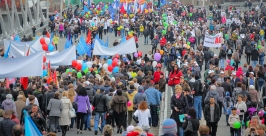 Парад сопровождался торжественной музыкой Антон Балашов