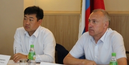 Валерий Кан и Николай Рудь пресс-служба ЗС ПК