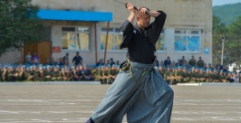 Показательные выступления кендоистов Кузора Валерия, РИА PrimaMedia