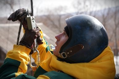 Новички-курсанты не имели опыта десантирования Платон Волков, пресс-служба Приморской авиабазы