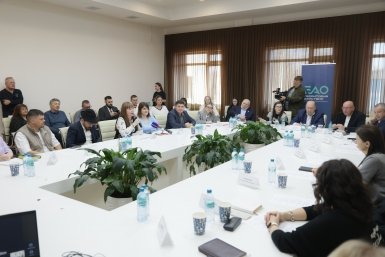Готова ли ЕАО к росту турпотока, выясняли за круглым столом в Биробиджане Василий Кравцов