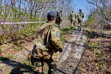 Военно-спортивная игра &quotДень на передовой&quot Дмитрий Осипчук, ИА PrimaMedia
