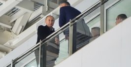 На игре присутствовал Владимир Путин Валерия Кузора