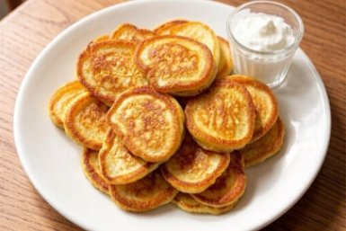 Эти оладьи — просто бомба: такие вкусные, что родня рецепт выпрашивает