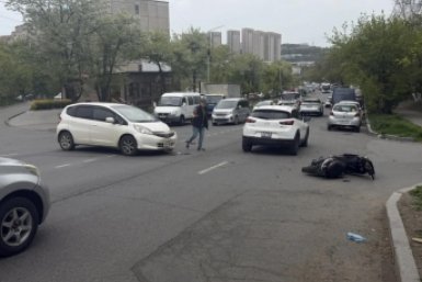 Два подростка без прав и шлемов пострадали в ДТП с мотоциклами за сутки в Приморье