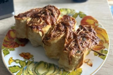 Ленивый шашлык из фарша и лаваша: 20 минут – и мясной деликатес на столе