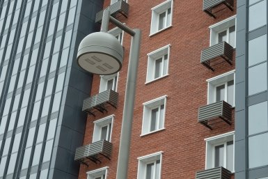 Точечная застройка, высотка, дом, жилье, квартира, окна, фонарь, уличное освещение Юлия Матреницкая, ИА AmurMedia.ru