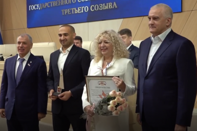 Кадр из видео Соцсети В. Оганесяна