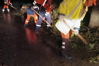 В Севастополе устраняют последствия непогоды Соцсети М. Развожаева