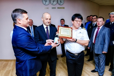 Капитан танкера Ocean Pegasus Александр Хитров