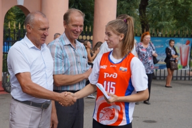 Награждение участников акции Алина Матвеева