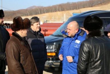Юрий Трутнев посетил АО &quotВосточный Порт&quot пресс-служба АО &quotВосточный Порт&quot