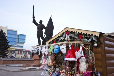 Ледовый городок в Уссурийске Дмитрий Прокопяк, UssurMedia