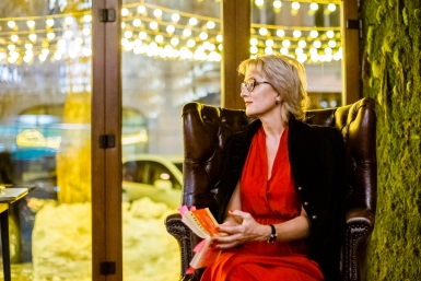 Елена Новгородова на съемках для проекта "Книга моей жизни" Мария Бородина, РИА PrimaMedia