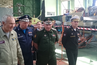 Заместитель Министра обороны РФ Юрий Борисов посетил Арсеньевскую авиационную компанию &quotПрогресс&quot Управление пресс-службы и информации Министерства обороны Российской Федерации