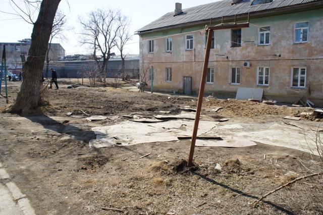Некогда бельевая площадка