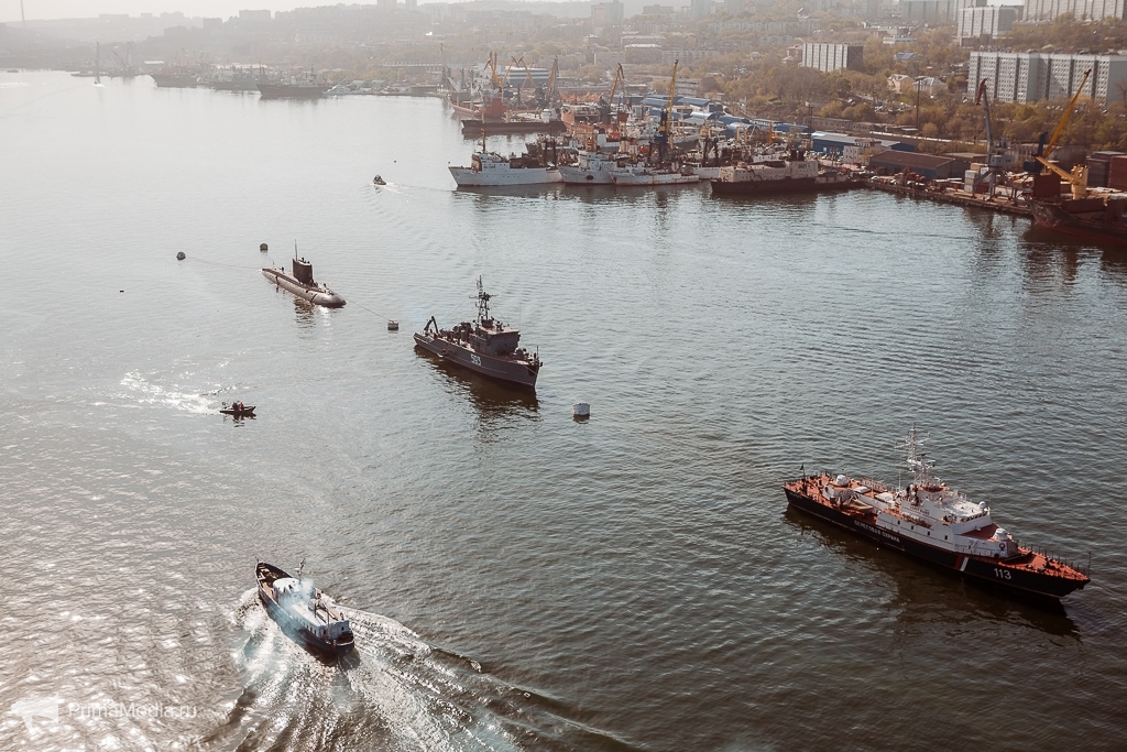 Морской парад в бухте Золотой Рог, 2015 год