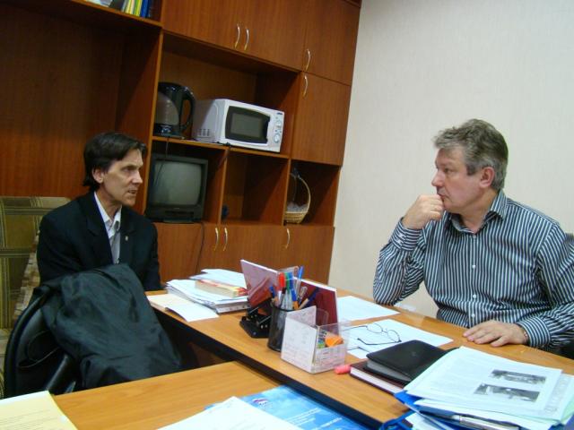 Виктор Харченко на приеме у депутата Премингера 