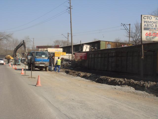 В настоящее время объезд осуществляется по улицам Жигура, Стрелковой и Военному шоссе.