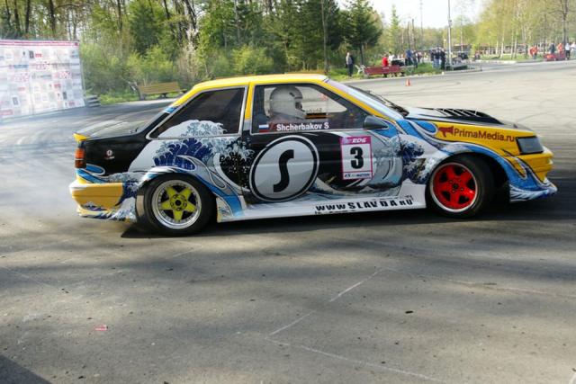 Сергей Щербаков - лучший дрифтер второго этапа
