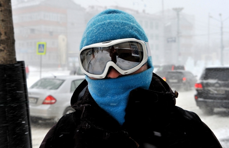 В морозы можно заработать обморожение за считанные минуты Юрий Гуршал, ИА SakhalinMediа