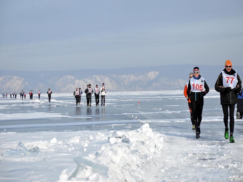 Представители 22-х стран пробегут Байкальский ледовый марафон