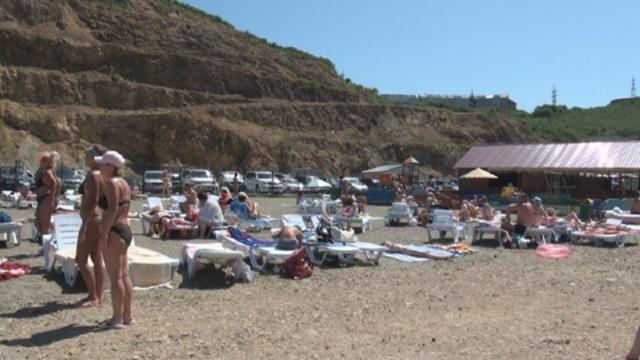 пляж в районе 