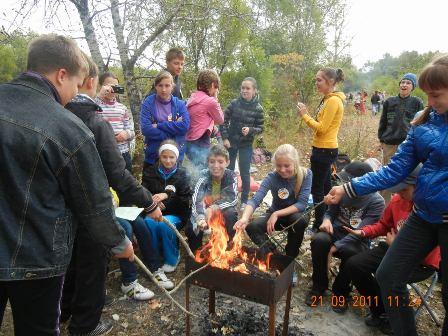 Туристический слет школы №1