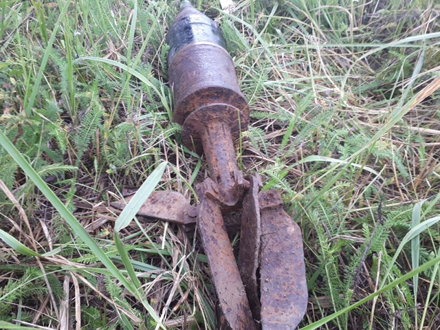 Артиллерийский снаряд нашли в лесу Шелеховского района Иркутской области