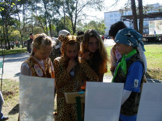 На экологический тропе