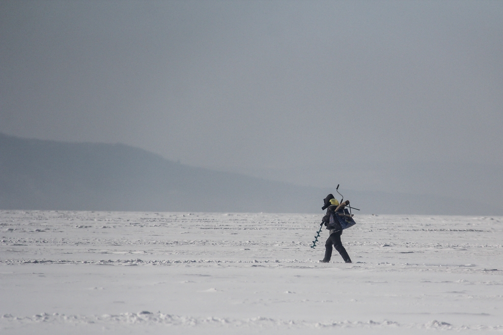 Выход на лед в Приморье категорически запрещен из-за сильного ветра