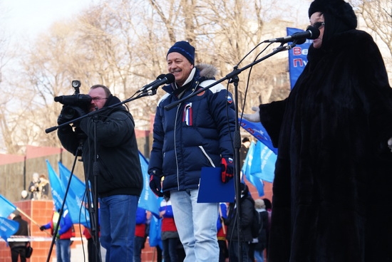 Руководитель предвыборного штаба В.Путина, Михаил Ермаков