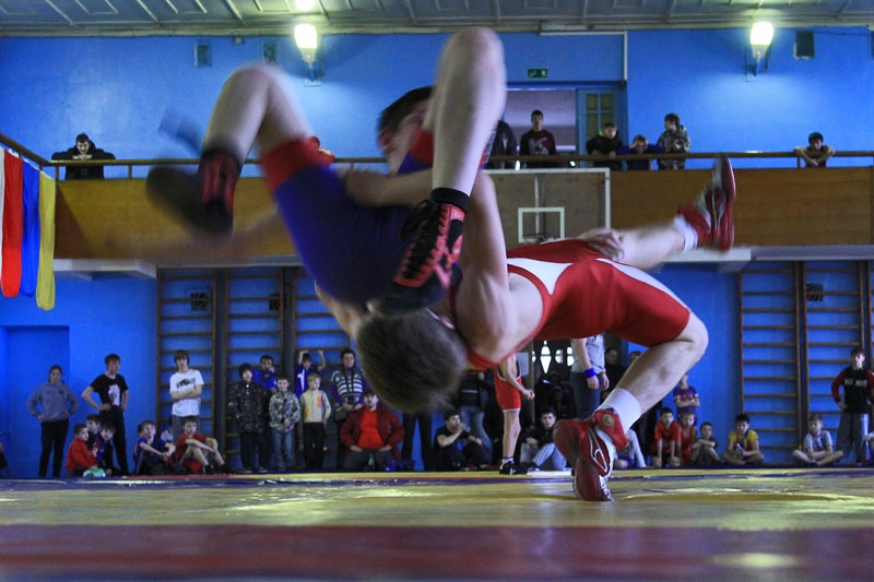 Борьба зрелищна бросками